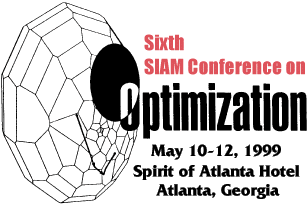 SIAM Conference on Optimization Banner